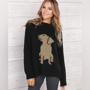 Wooden Ships Labrador Pullover Chunky Sweater - Size S/M